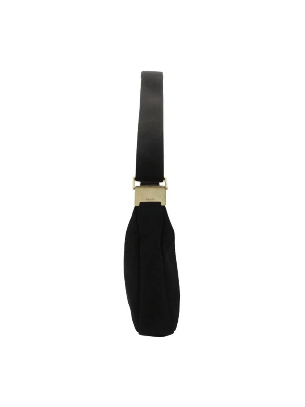 Gucci Shoulder Bag Nylon Canvas Crossbody Black